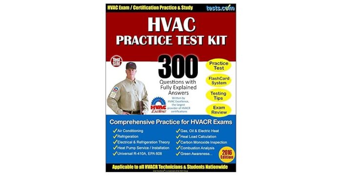 Hvac journeyman practice test free