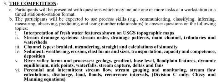 Science olympiad rocks and minerals cheat sheet